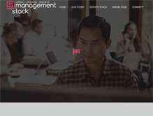 Tablet Screenshot of managementstack.com
